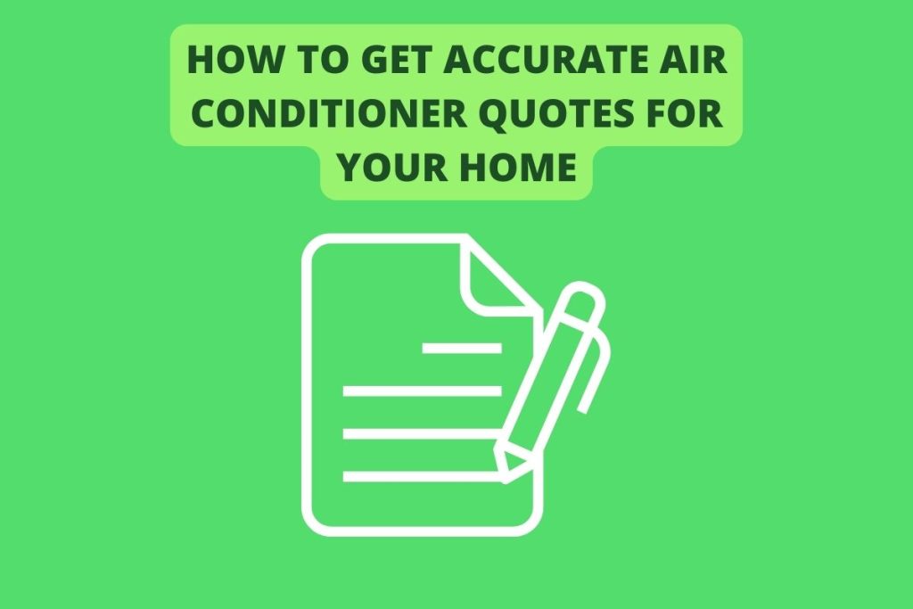 How to Get Accurate Air Conditioner Quotes for Your Home