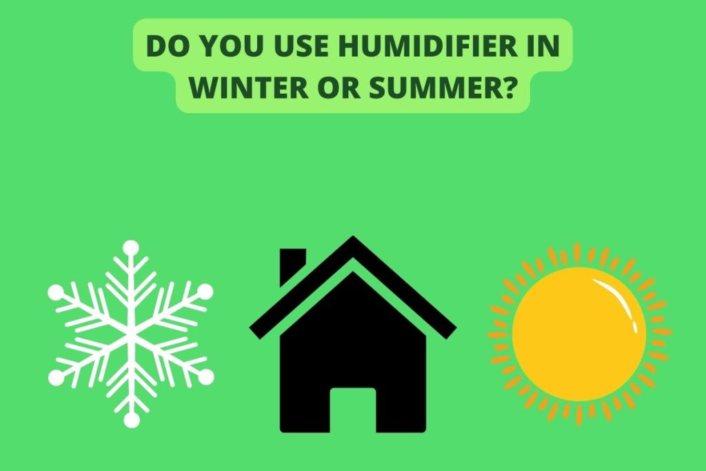 do you use humidifier in winter or summer?